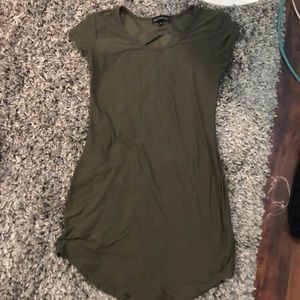 Green tight fit Dress